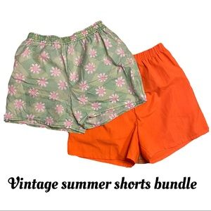 Vintage Summer Shorts Bundle